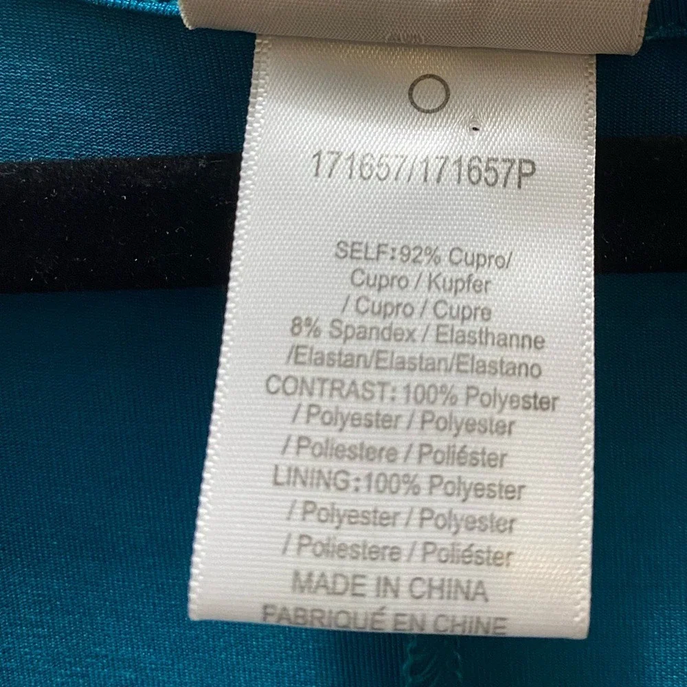 Dolan Left Coast‎ Collection T-Shirt Dress Women's S Teal  Drop Waist Pocket